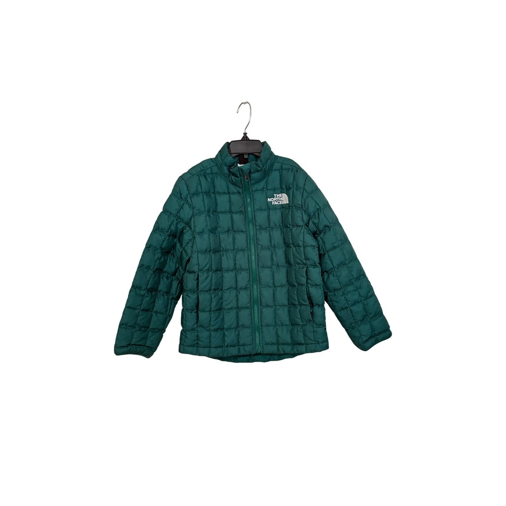The North Face Boys Green ThermoBall Eco Puffer Jacket Size S 7/8 NF0A8A56